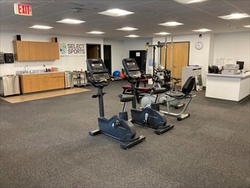 Gym area