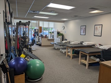 Physical Therapy and treatment area