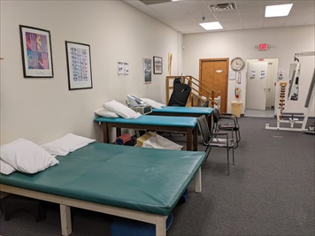 Physical Therapy treatment area